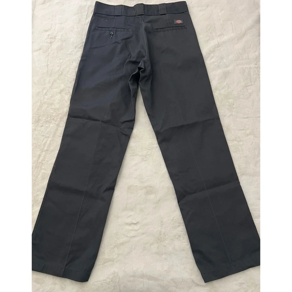 Dickies 874 Original Fit Mens Work Pants 32x32 Charcoal Gray Straight Leg